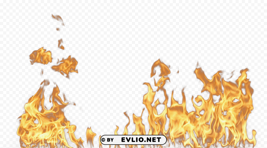 Transparent Fire Clear Background PNG Isolation