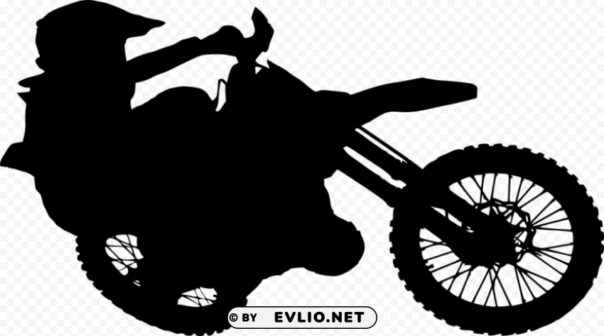 motocross silhouette PNG images with no background free download