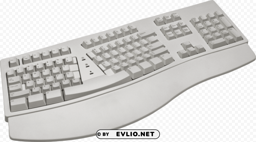 Clear ergonomic keyboard PNG images for websites PNG Image Background ID 97edf5cb