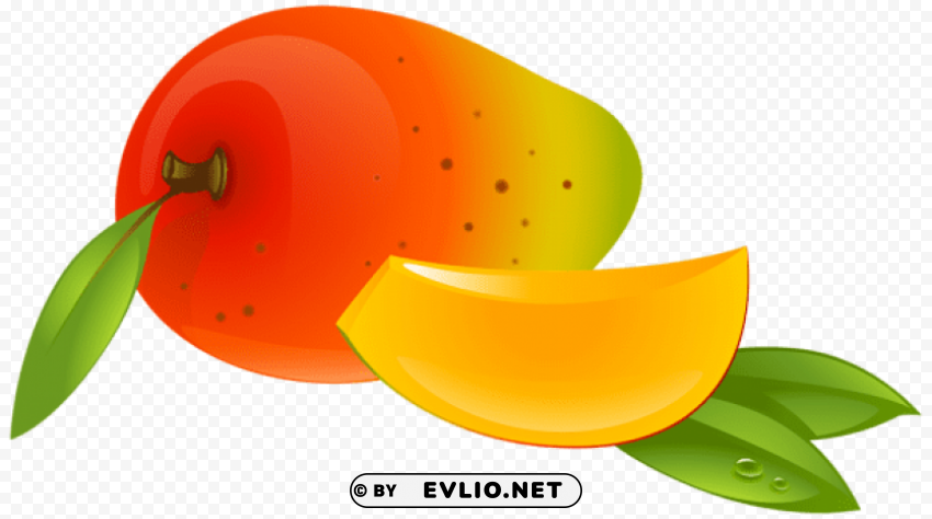 mango Transparent PNG Isolated Graphic Design