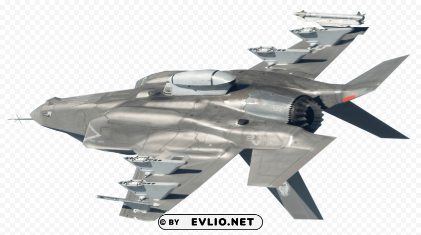 Military Jet ClearCut Background Isolated PNG Art