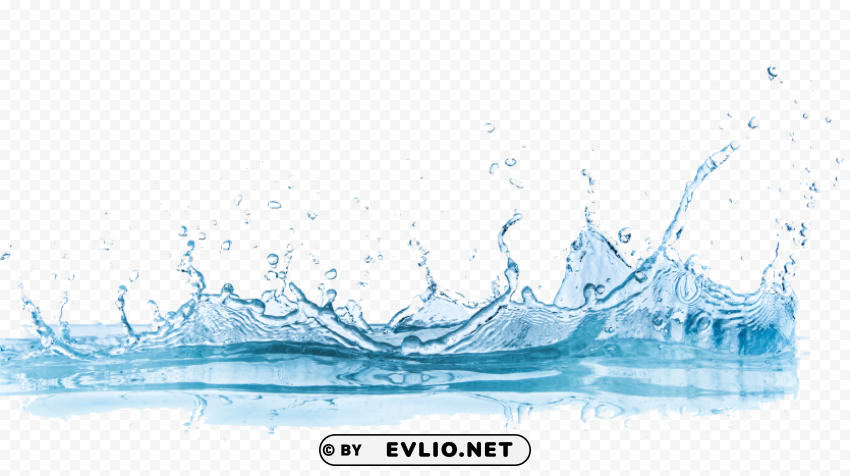 Water PNG With Transparent Overlay