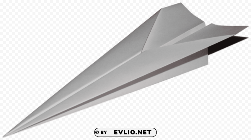 white paper plane PNG Graphic with Transparent Background Isolation