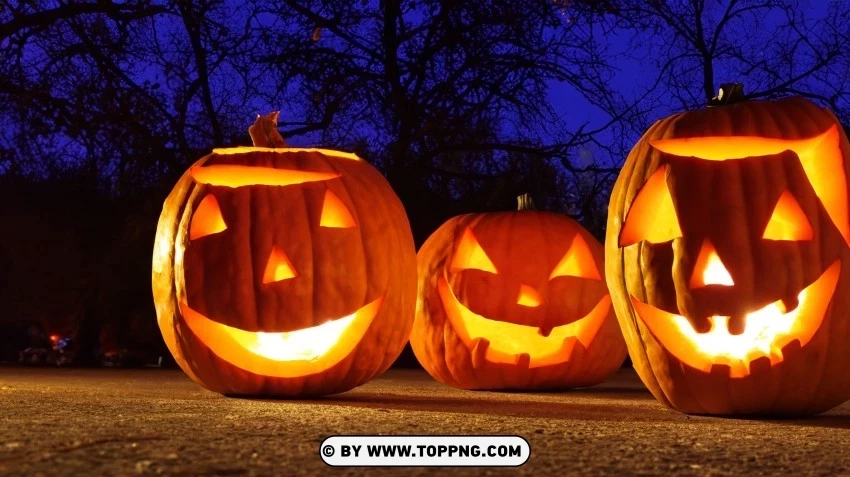 Embrace the Halloween Vibes with Free Photos Isolated Object on Transparent Background in PNG