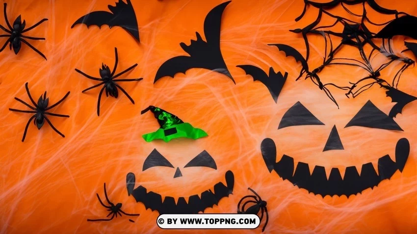 Free Halloween Wallpaper Downloads Where Spooks Meet Style Isolated Object with Transparent Background PNG