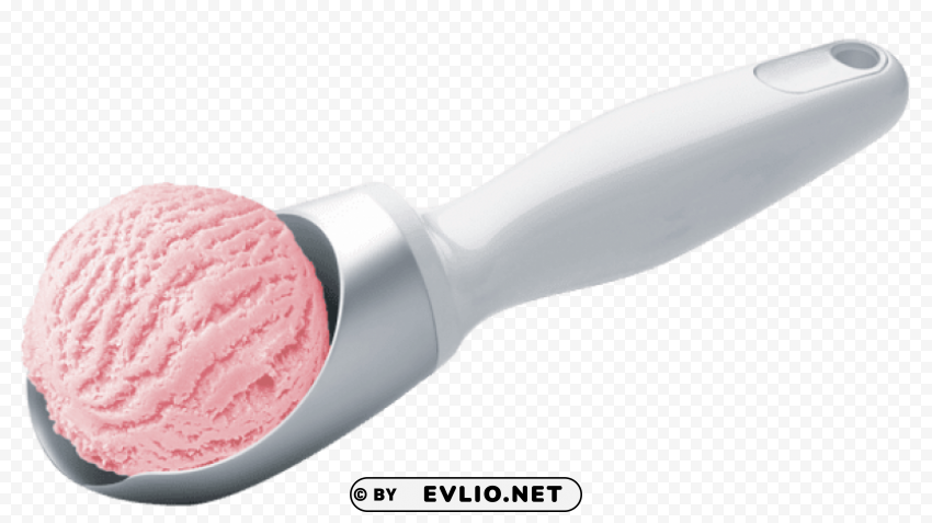 Ice Cream Scooppicture PNG Isolated Object With Clarity