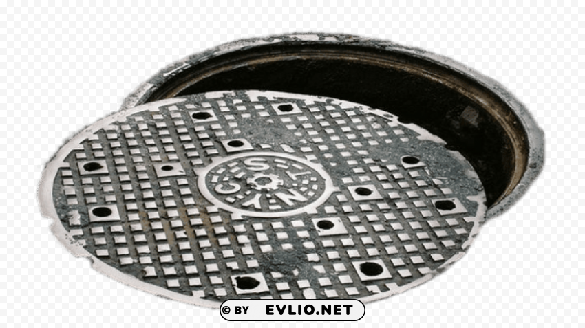 open manhole cover PNG images with transparent space
