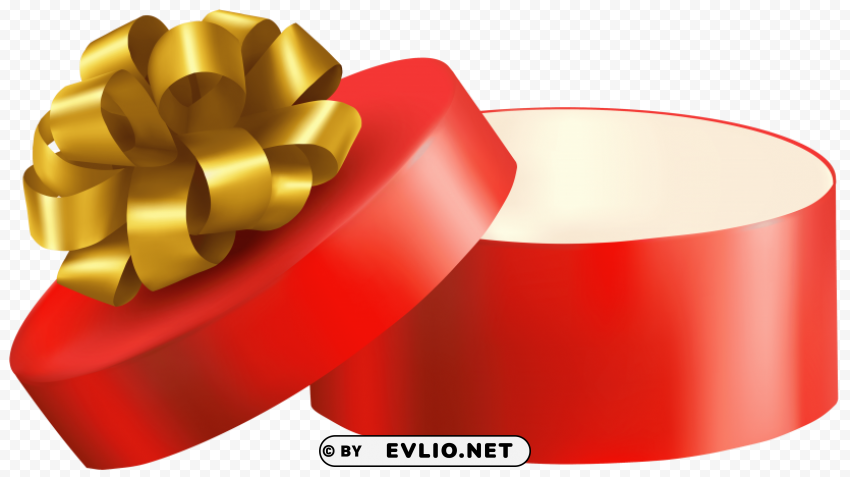 red open gift PNG images with no background essential