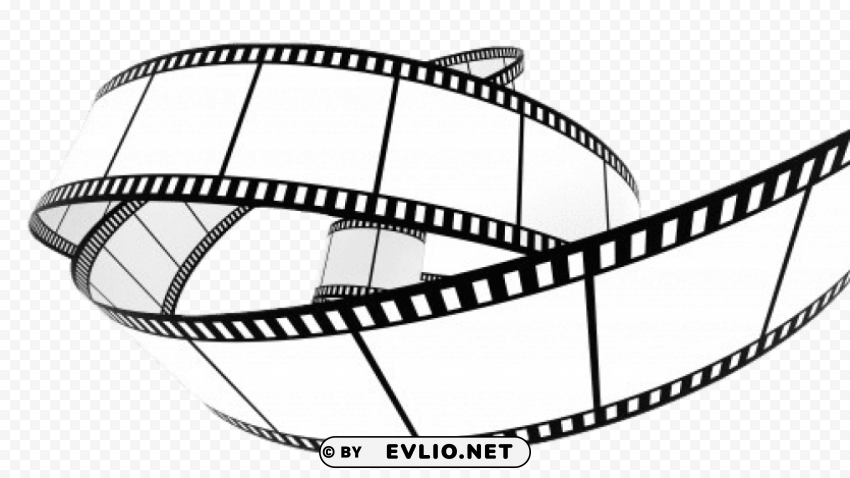 film strip Isolated Illustration in HighQuality Transparent PNG