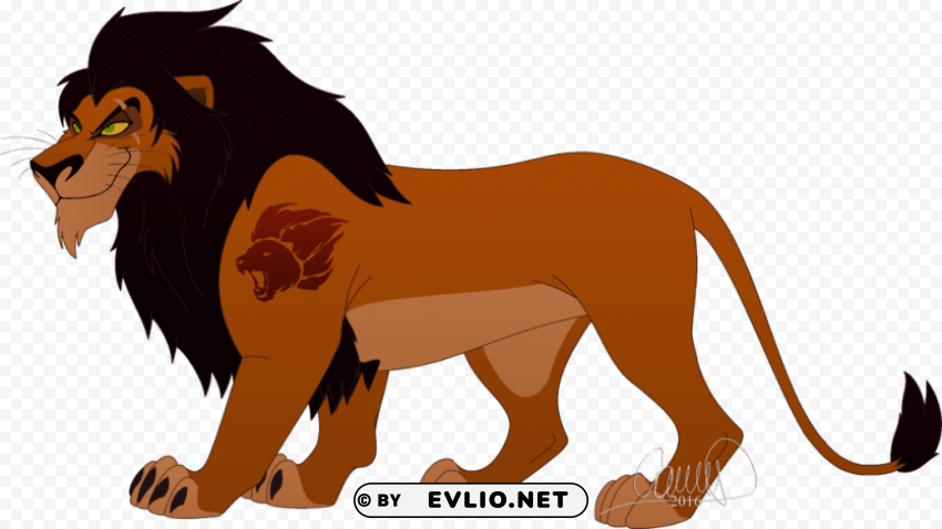 lion king scar Free PNG images with transparent layers compilation