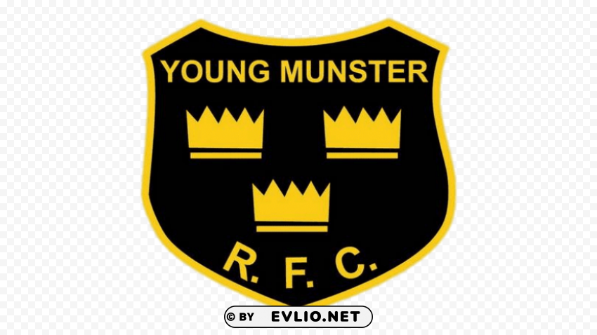 young munster rugby logo PNG images with clear alpha layer