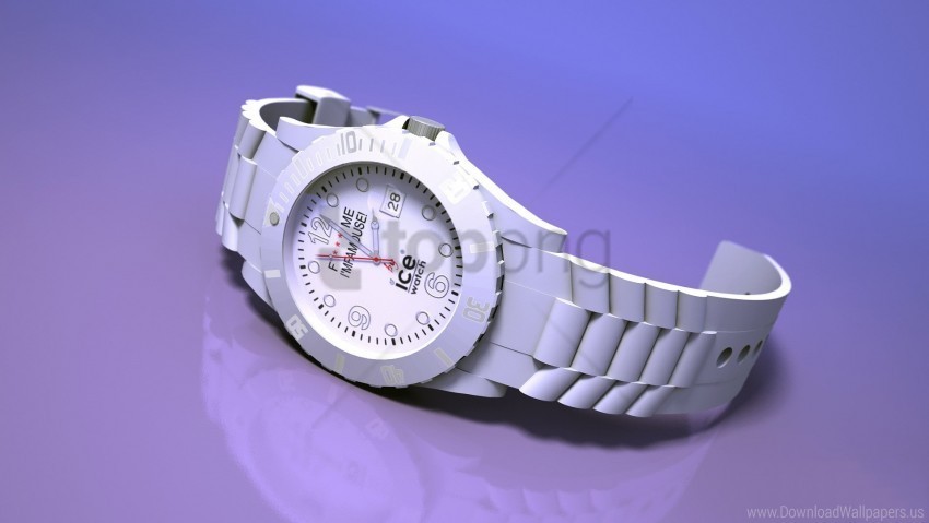 3d ice modeling watches wallpaper PNG for business use