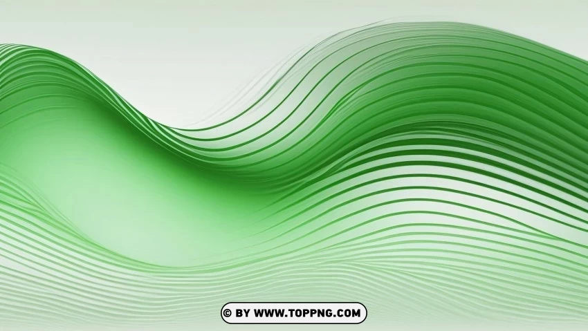 4K Wallpaper A World of Abstract Greens Isolated Element on HighQuality PNG