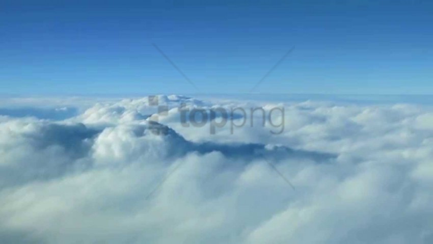 above the clouds Isolated Element on HighQuality PNG