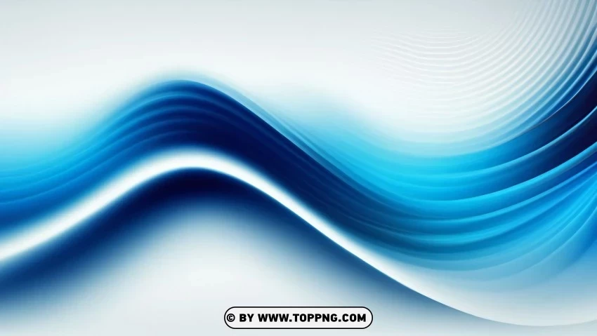 Abstract Blue Wave Background Illustration HighQuality Transparent PNG Element