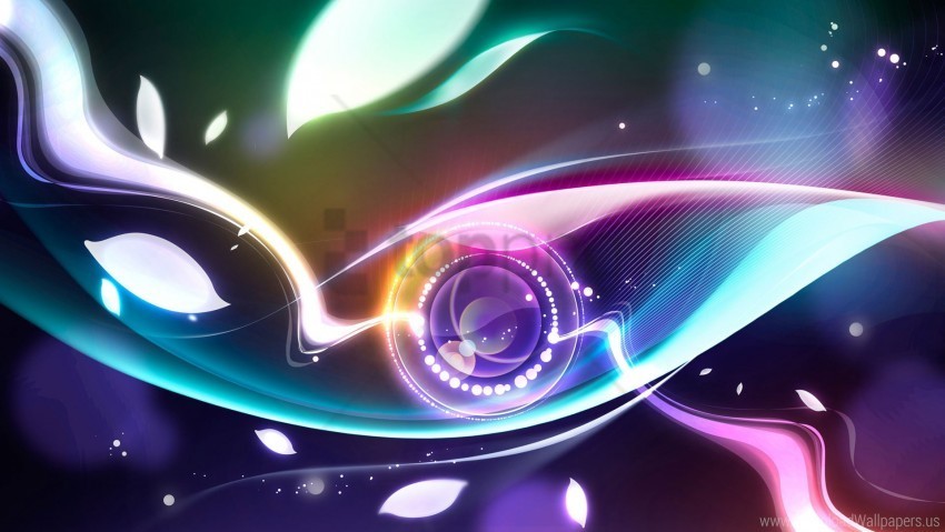 Abstract Digital Wallpaper PNG With Transparent Bg