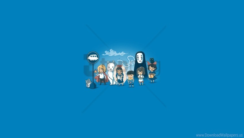 anime art hayao miyazaki wallpaper Isolated Object on Clear Background PNG