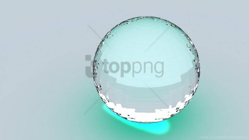 ball glass huge transparent wallpaper PNG Object Isolated with Transparency