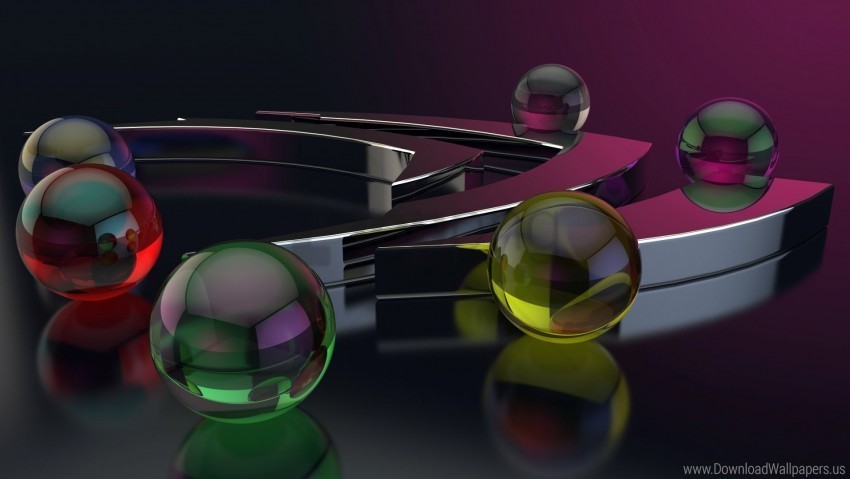 balls form glass gloss surface wallpaper HighResolution Isolated PNG with Transparency