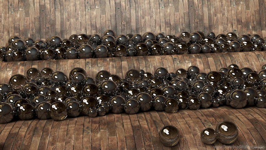 balls glass shelf wallpaper PNG with no background required