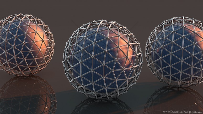 balls mesh metal surface wallpaper Transparent PNG photos for projects