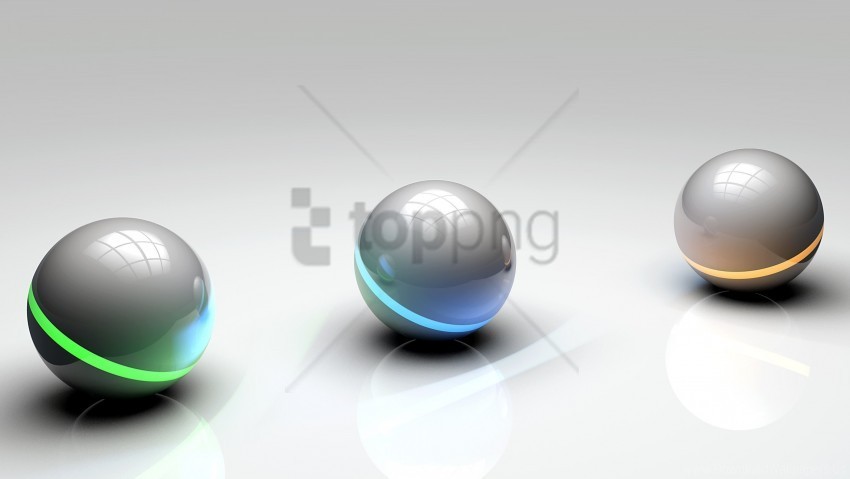 balls shape streamlined three wallpaper PNG free download