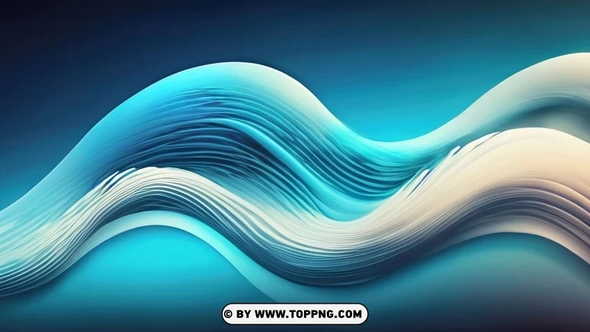 Blue Abstract Wave Wallpaper 4k ClearCut Background PNG Isolation