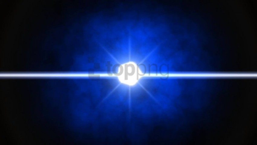 blue lens flare PNG Isolated Design Element with Clarity