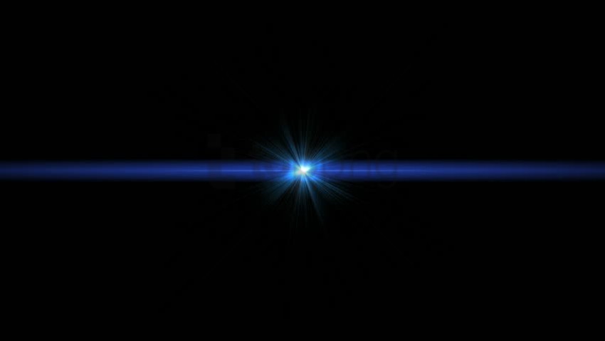 blue lens flare PNG Isolated Object with Clarity