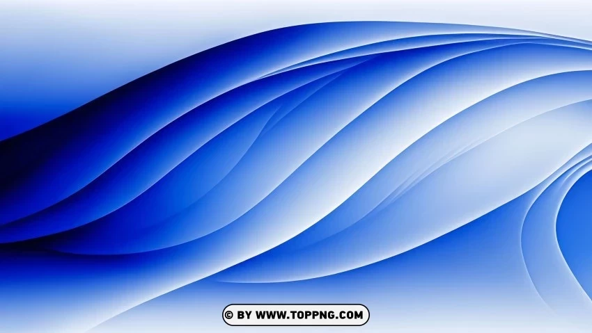 Blue Wave Background Vector HighQuality PNG with Transparent Isolation