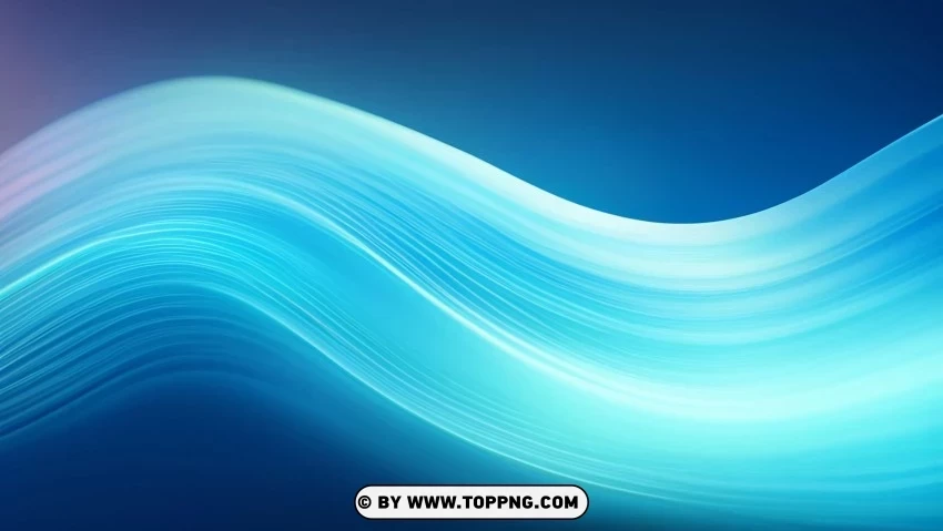 Blue Waves of Clarity 4K Wallpaper High Resolution PNG Isolated Illustration