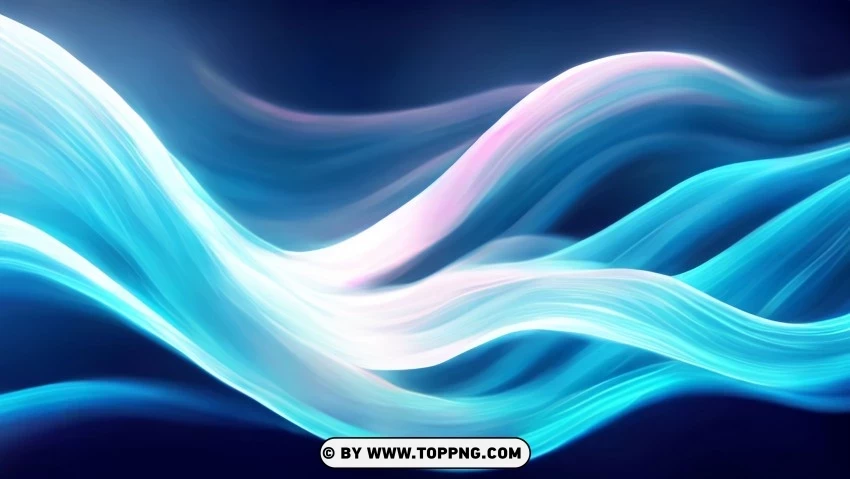 Blue Waves of Harmony 4K Wallpaper Free PNG images with transparent layers