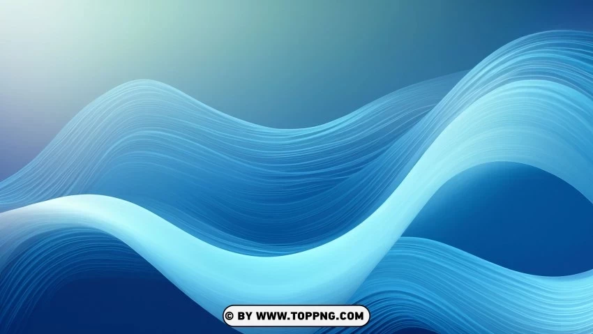 Blue Waves of Purity 4K Wallpaper HD transparent PNG