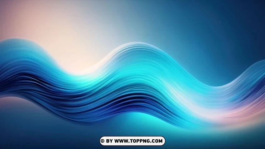 Blue Waves of Relaxation 4K Wallpaper Free PNG images with transparency collection
