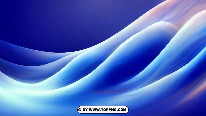 Blue Waves of Tranquility 4K Wallpaper Free PNG images with alpha transparency comprehensive compilation
