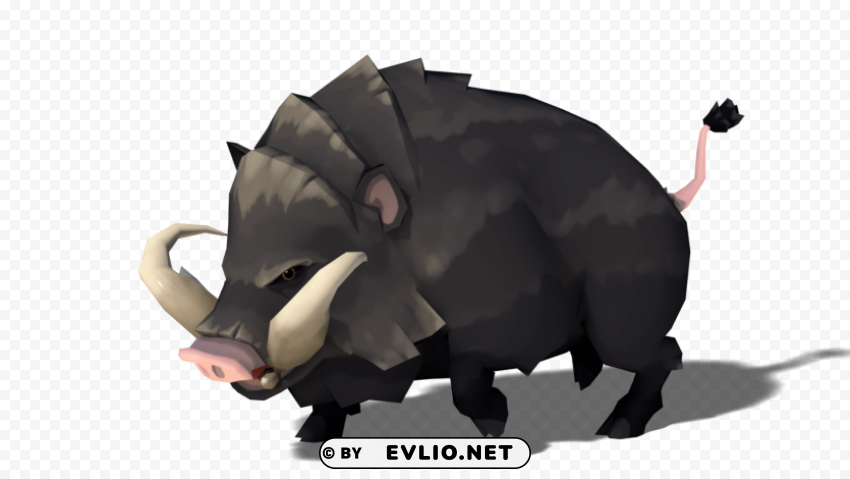 boar Isolated Element on HighQuality PNG
