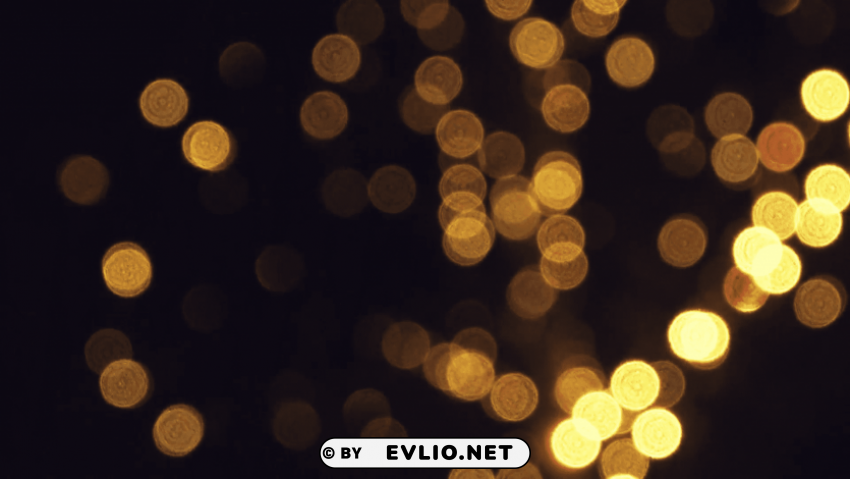 bokeh Transparent Background PNG Isolated Art