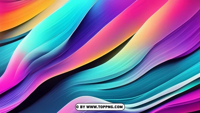 Bold and Bright Abstracted Spectrum of Colors 4K Wallpaper Transparent PNG images bundle