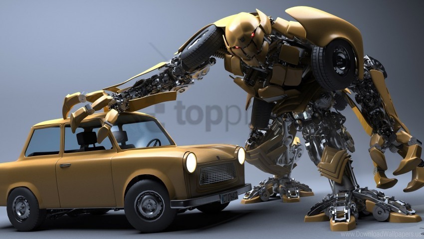 car robot wreck wallpaper Free PNG transparent images