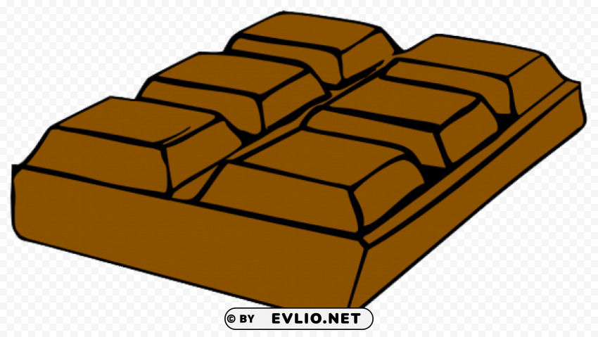 chocolate bar PNG files with clear background collection