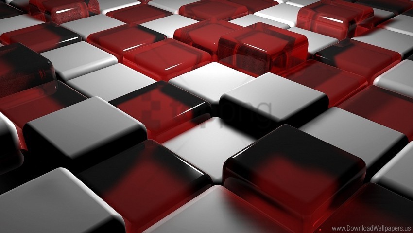 Cubes Space Surface Wallpaper Isolated Item With Transparent Background PNG