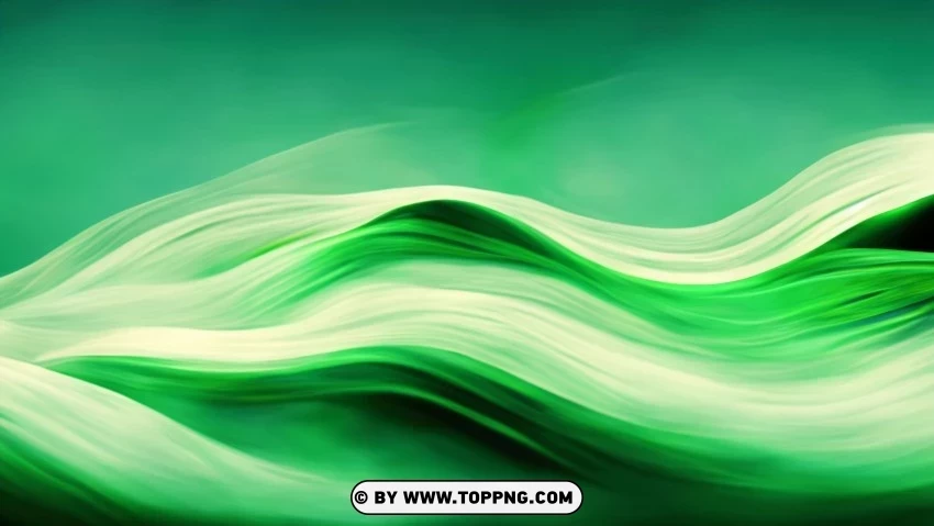 Eco-Friendly Green Theme in 4K Wallpaper Isolated Design Element in PNG Format