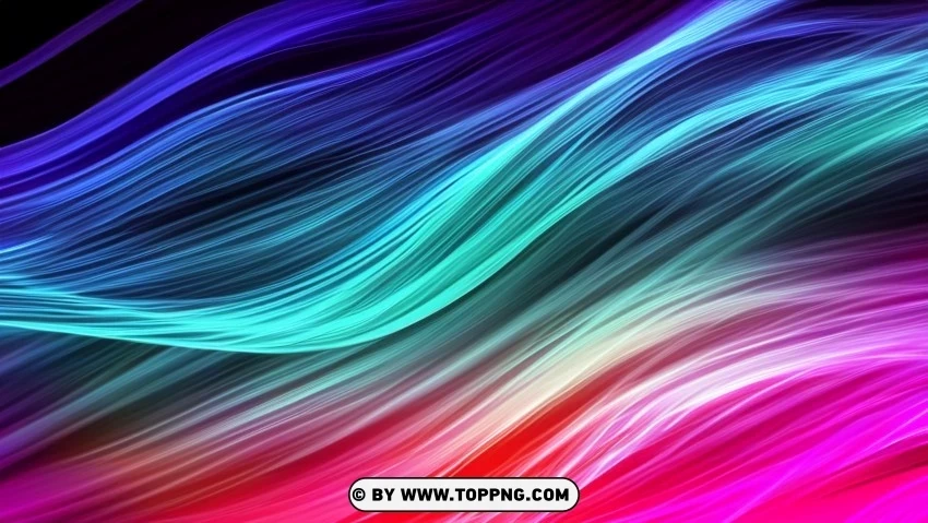 Energetic Abstract Wave Lines in Motion 4K Wallpaper Transparent background PNG images complete pack