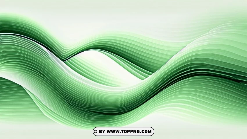 Enjoy the Beauty of Green in 4K Wallpaper Isolated Design on Clear Transparent PNG
