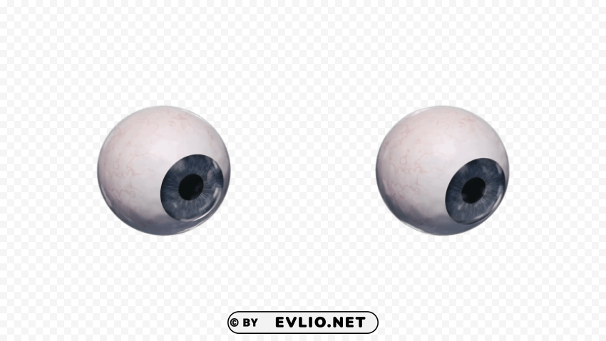 Transparent background PNG image of eyeballs looking down Transparent graphics - Image ID ae483255
