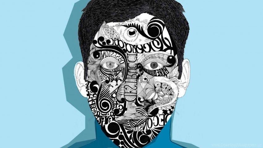eyes head person vector wallpaper PNG transparent elements complete package