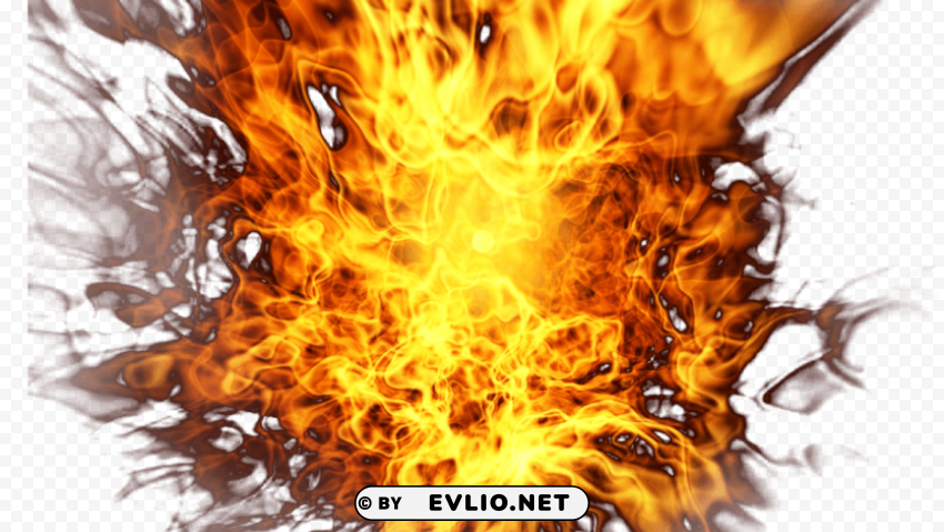 fire flame Isolated Character in Clear Background PNG