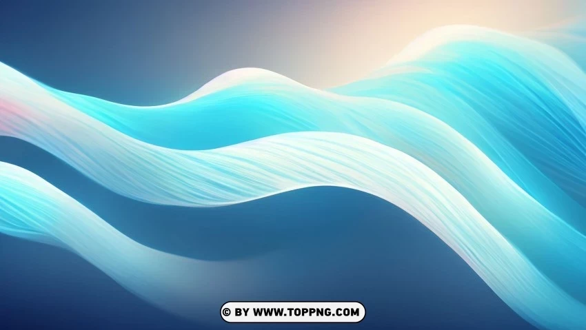 Flowing Blue Waves 4K Wallpaper Free PNG images with alpha channel variety