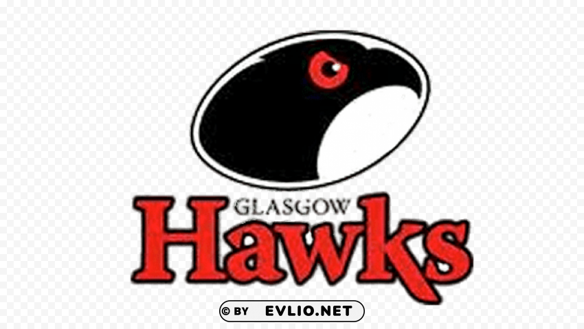 glasgow hawks rugby logo Transparent Background Isolation in HighQuality PNG