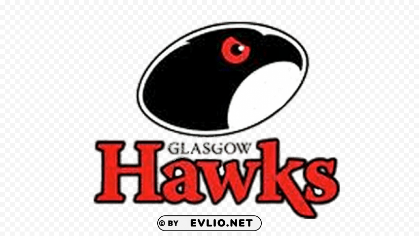 Glasgow Hawks Rugby Logo Transparent Background Isolation In HighQuality PNG